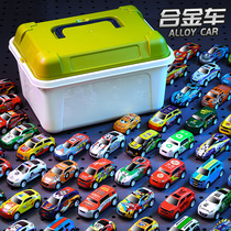Child alloy small car boy toy car 3 One 6-year-old baby Inertia Back Force Car Mini Simulation Racing Model