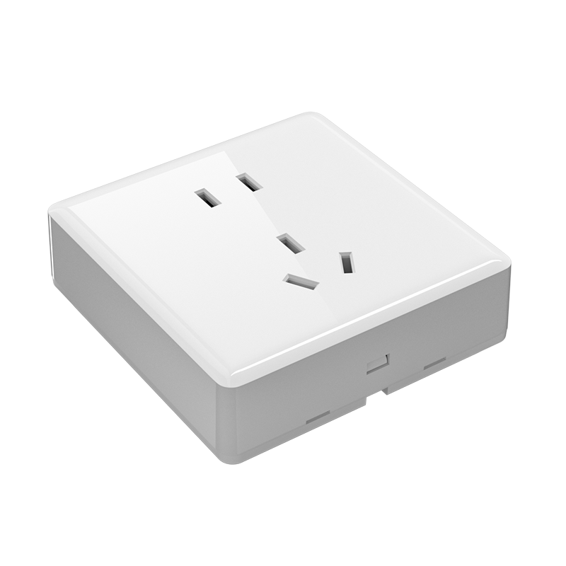 国际电工明装明线插座开关面板白色家用20孔十五孔多孔电源明盒 - 图3