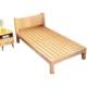 New solid wood children's bed beech wood splicing bed baby widened bed single bed boy girl bedside small bed splicing