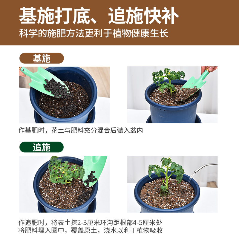 SOILLAND大柿园艺牛粪专用肥蔬菜颗粒肥花肥家用养花种菜改良板结 - 图2