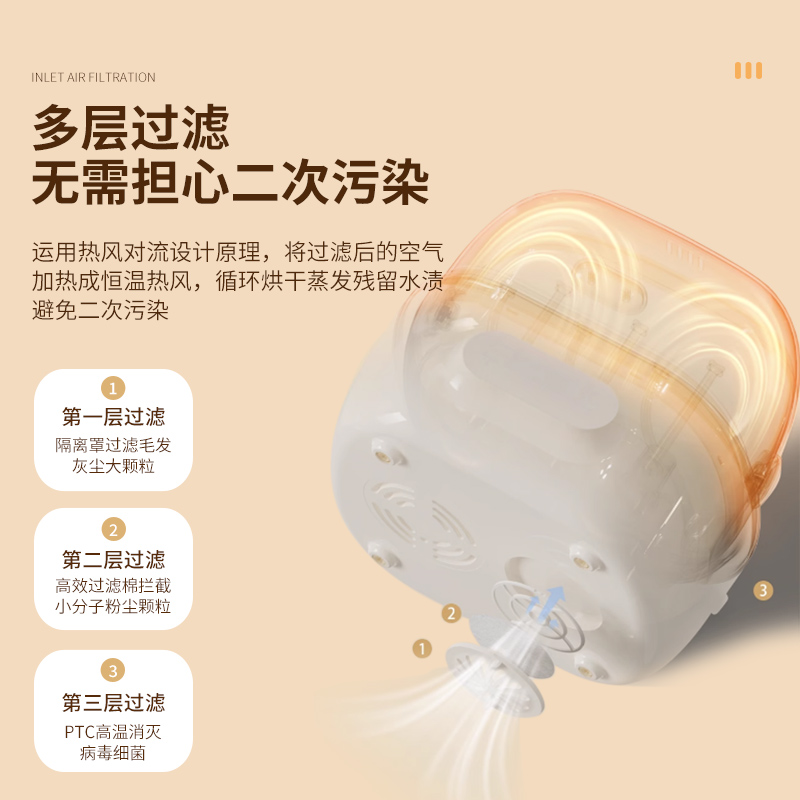 Flybee斐彼奶瓶消毒器带烘干二合一宝宝专用婴儿蒸汽消毒器