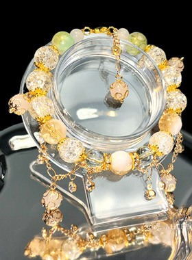 原创设计长月烬明琉璃串珠手链白