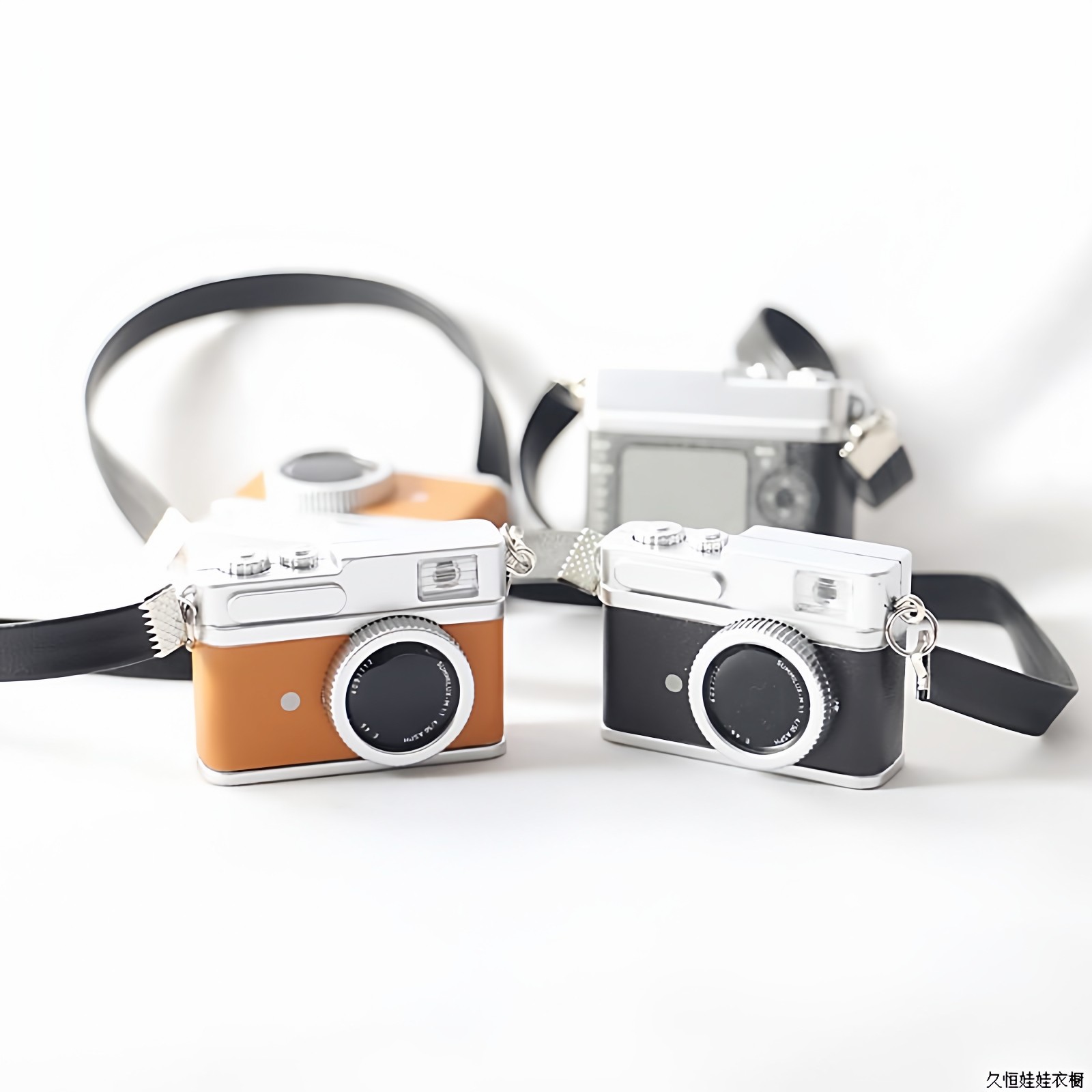 20cm棉花娃娃相机配饰玩偶复古迷你单反装饰6分bjd15厘米公仔玩具,淘宝优惠券,粉丝福利购,淘宝优惠卷