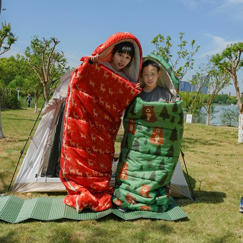 TOURCORP Универсальный дорожный спальный мешок на четыре сезона для кемпинга для школьников