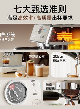 德世朗58MM小型意式半自