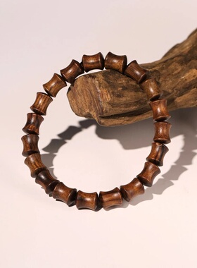 新中式木质节节高升手串佛珠念珠男女通用民族风复古小众文玩手链