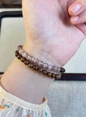 新中式流萤手链轻奢小众高级感精致简约复古闺蜜双层叠戴气质手串