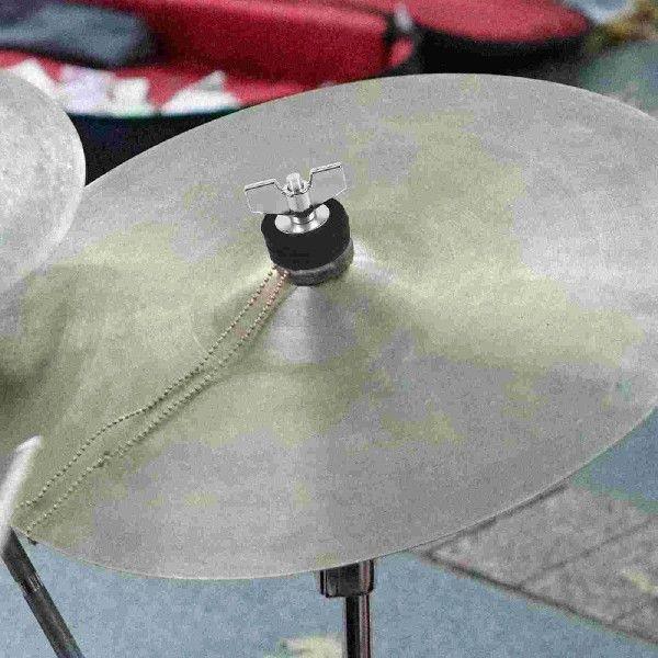 2PCS Black Cymbal Stacker Mount Double Layer Cymbal Boom - 图0