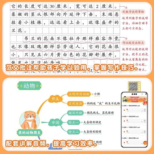2025新满分范文一本通一二三四五六年级语文小学生优秀作文大全作文金句素材积累好词好句好段思维导图同步高分作文写作技巧斗半匠 - 图2