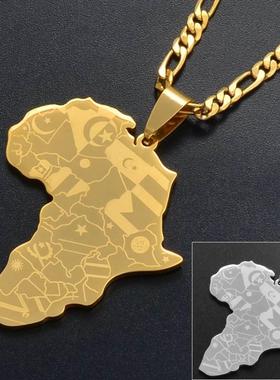 女项炼男项炼新银坠炼非洲珠宝