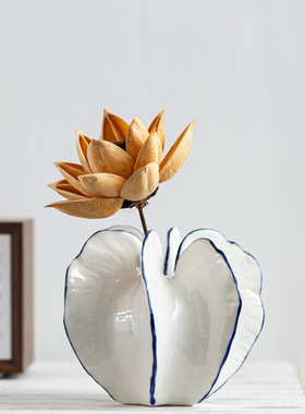 现代仿水果陶瓷花瓶家居装饰摆件