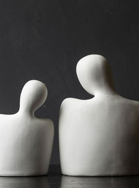 欧式简约酒柜陶瓷摆件桌面装饰品