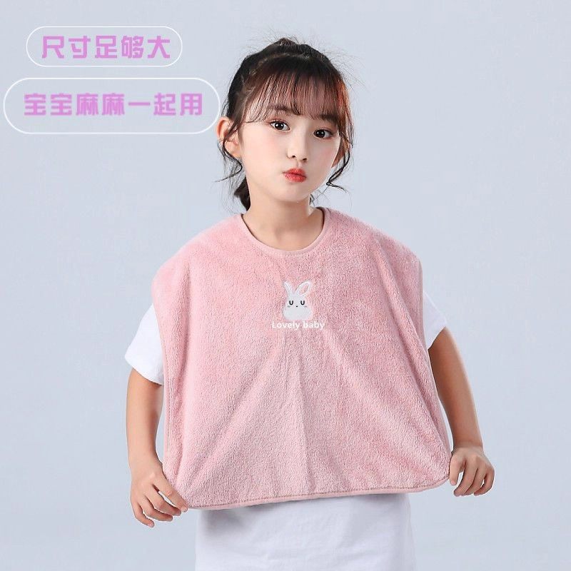 防水围兜儿童洗漱巾中大童秋冬吃饭防脏老人口水巾防湿衣可爱围嘴,淘宝优惠券,粉丝福利购,淘宝优惠卷