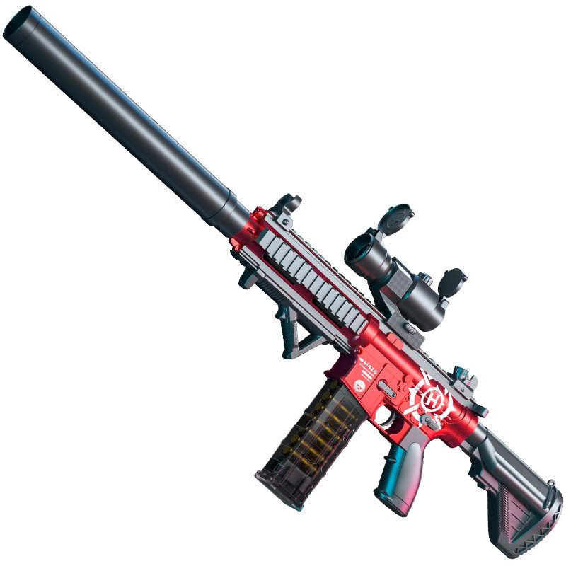 儿童电动抛壳M416软弹枪手自一体可发射玩具枪男孩吃鸡冲锋枪模型,淘宝优惠券,粉丝福利购,淘宝优惠卷