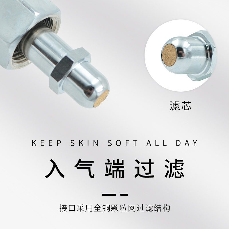 呼吸机配氧气表减压器氧气瓶减压阀氧气表流量表美标德标插口接口 - 图2