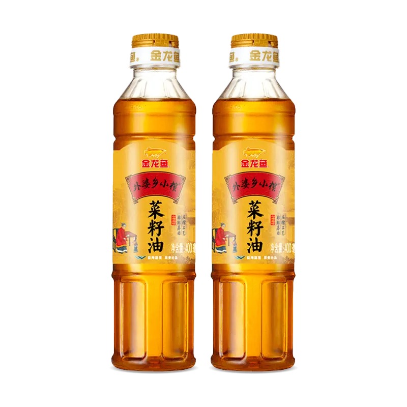 金龙鱼菜籽油小榨外婆乡菜油食用油小瓶非转基因桶装菜籽油-图0