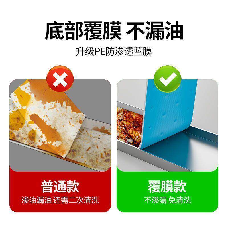 通用吸油烟机吸油棉油槽垫油盒油污厨房防水防油贴纸抽烟机吸油纸