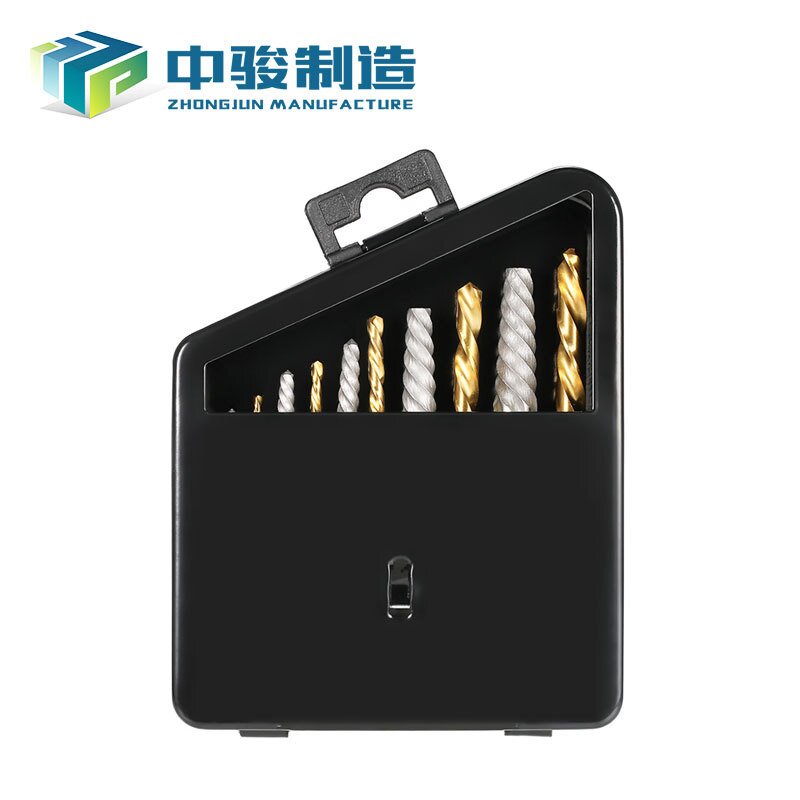 10pcs bolt extractor and drill bit set断丝取出器钻头套装 - 图3