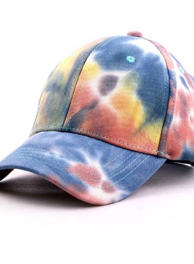 速发2022  Tie Dye Bas baeCap sumr eWo d Lov rs C
