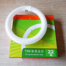 Old fashioned ring light tube T9 22W Cards Round Four-Pin Coarse White Light 6400K Tricolour Magnifier 22W-shaped lamp