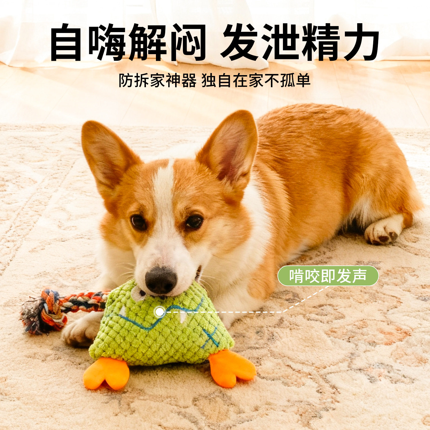 狗狗玩具毛绒发声耐咬中小型犬自嗨解闷神器磨牙消耗体力宠物用品,淘宝优惠券,粉丝福利购,淘宝优惠卷