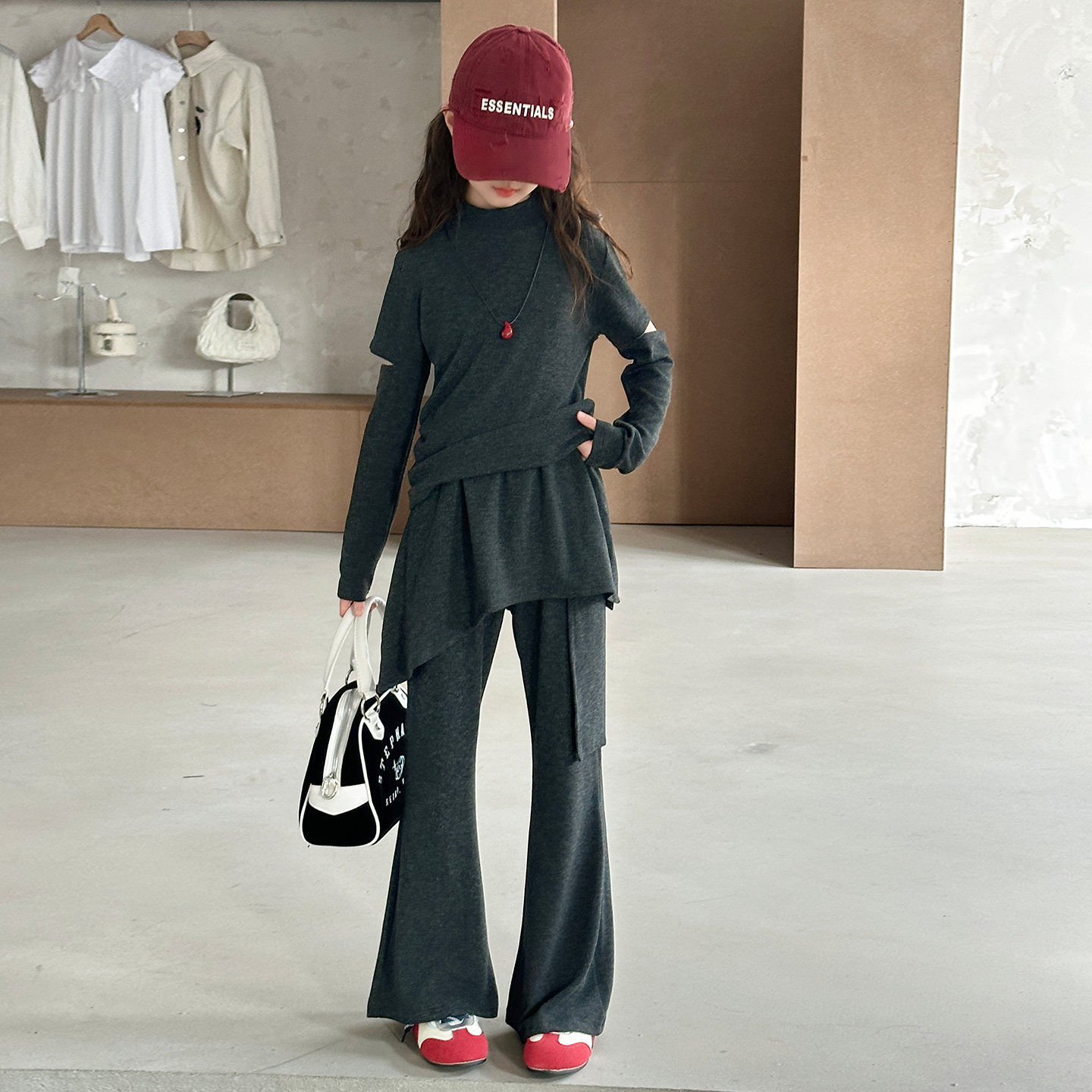 儿童装女童春装卫衣套装2026新款中大童女孩春秋款超好看洋气时髦,淘宝优惠券,粉丝福利购,淘宝优惠卷