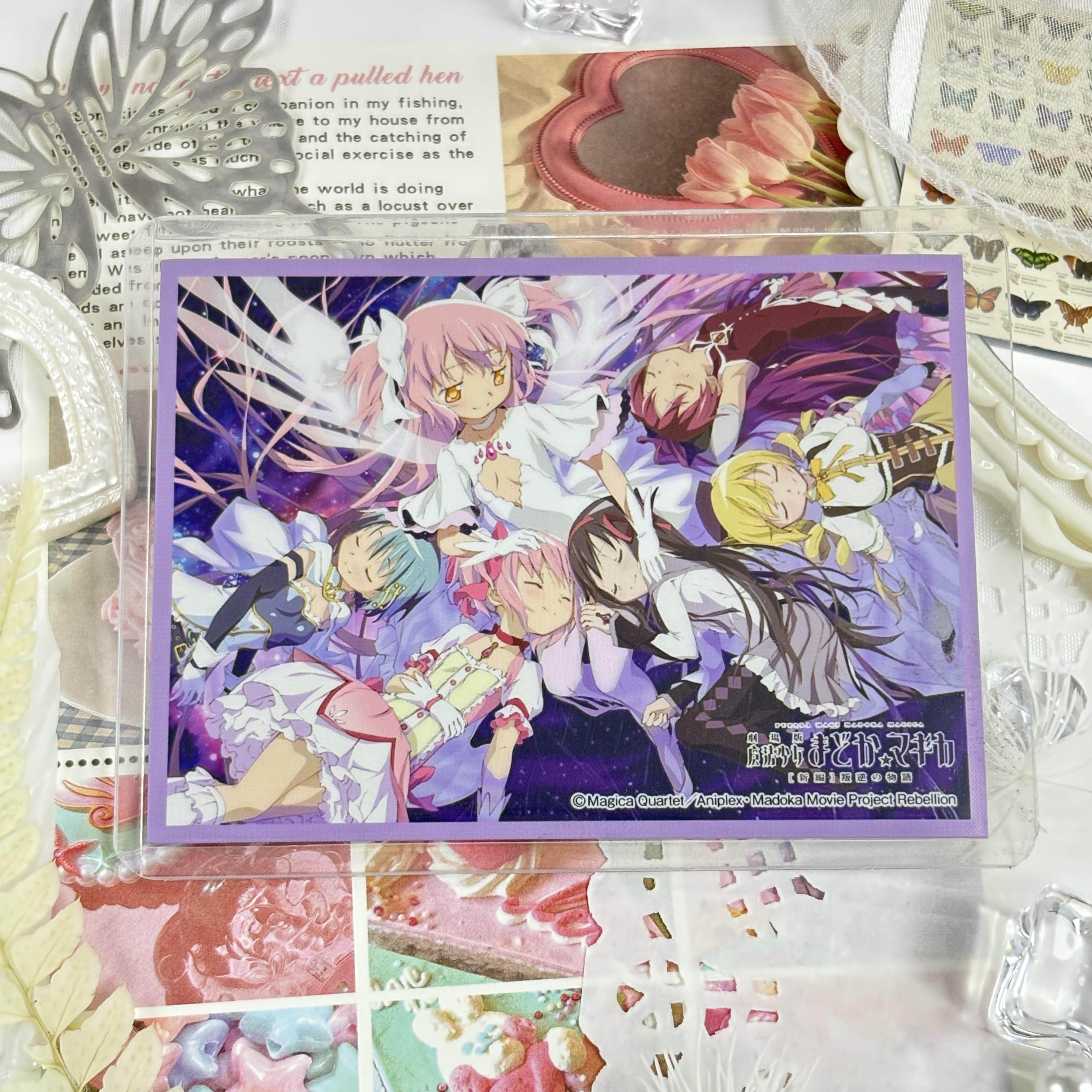 正版日谷魔法少女小圆鹿目圆香圆神晓美焰收藏卡套WS黑白双翼HG,淘宝优惠券,粉丝福利购,淘宝优惠卷