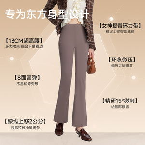 MissWiss鲨鱼裤秋冬新款