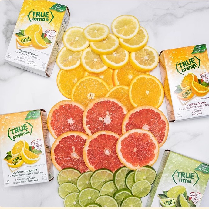 【尝鲜试用装】美国True Citrus西柚葡萄柚0糖0卡饮料冲饮果汁粉 - 图0