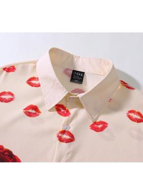 Vintage Rose Flowers Hawaiian Shirt Men