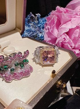 宫廷风高级感食指时尚法式戒轻奢