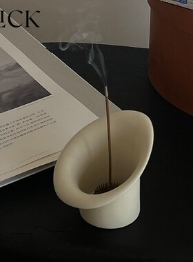 新品Click展口插花器皿剑山固定新中式陶瓷艺术摆件W展厅商用家居