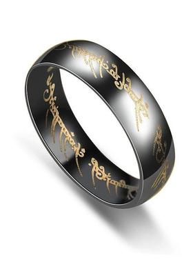 极速lord of gthe rings saiTS07nless s teietl rngjewelry puri