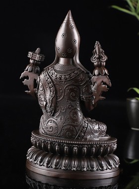 极速藏传纯铜麦彭仁波切佛像家y用供奉摆件做旧古色3寸/5寸/7寸