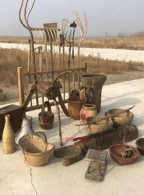 。斗笠农村婚礼摆件简约怀旧老物件摆件复古模型拍摄美食装饰品创