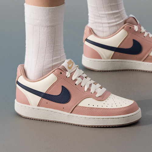 耐克官方正品女鞋秋冬款COURT VISION LO NN低帮透气运动鞋休闲鞋 - 图1