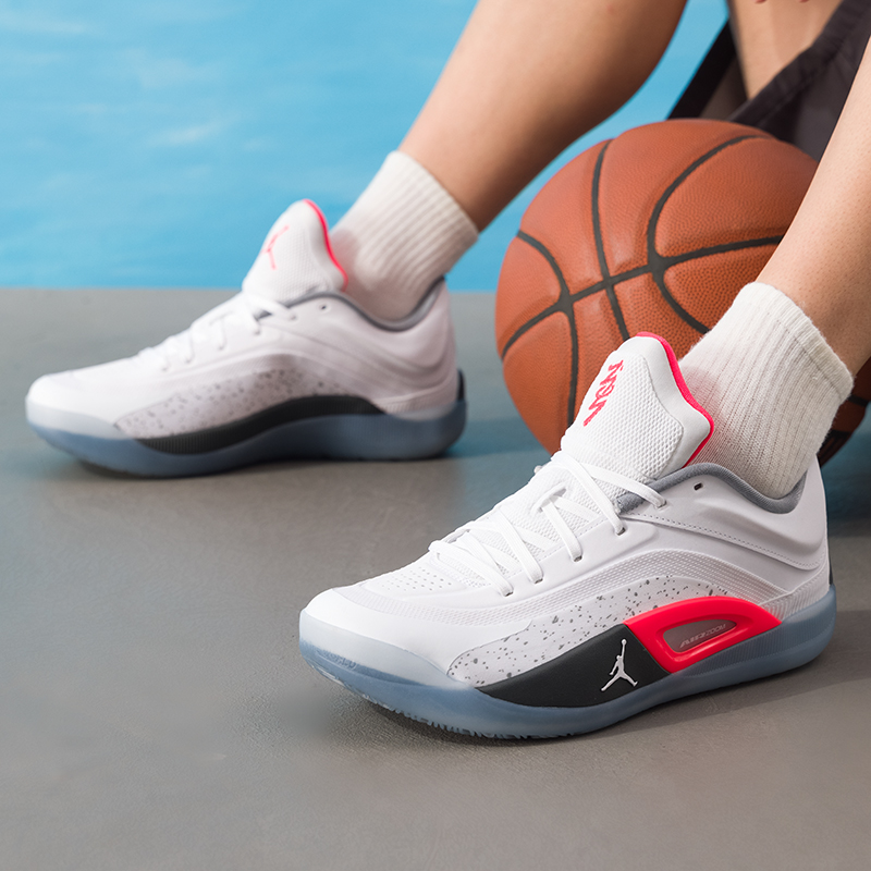 NIKE耐克官方正品男鞋秋冬新款篮球鞋锡安4实战训练鞋缓震运动鞋 - 图0