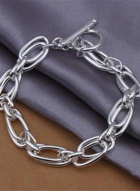 Wholesale for Men Women Chain 925 Sterling Silver Bracelets