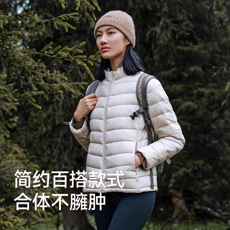 伯希和户外排骨羽绒服女装800蓬超轻保暖鹅绒服外套男冲锋衣内胆