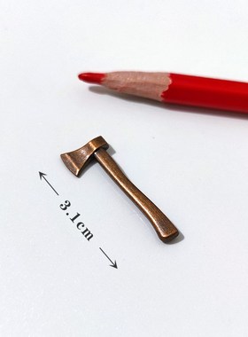 速发迷你微缩木工传统工具锯斧子子刨子凿子锤子模型摆件装饰