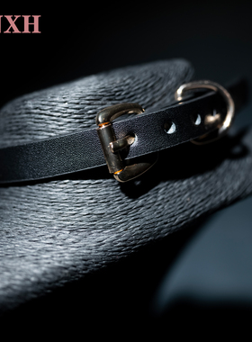 NNXH金色蝴蝶结项圈choker颈环女m