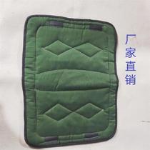 Sweat-drawer saddle cushion horse back cushion double sided small canvas fabric thickened soft boutique horse with equestrian items