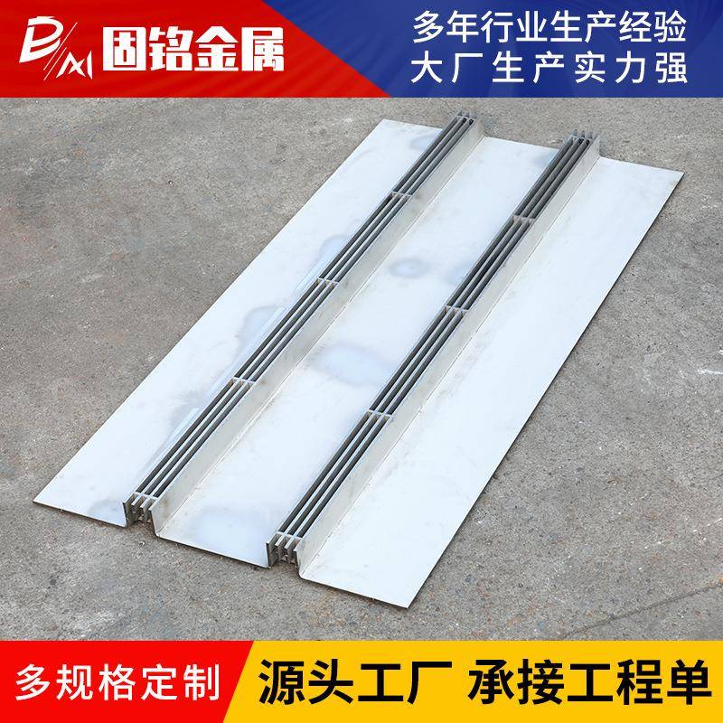 304不锈钢线性排水沟盖板缝隙下水道盖板线性排水沟盖雨水篦子 - 图1