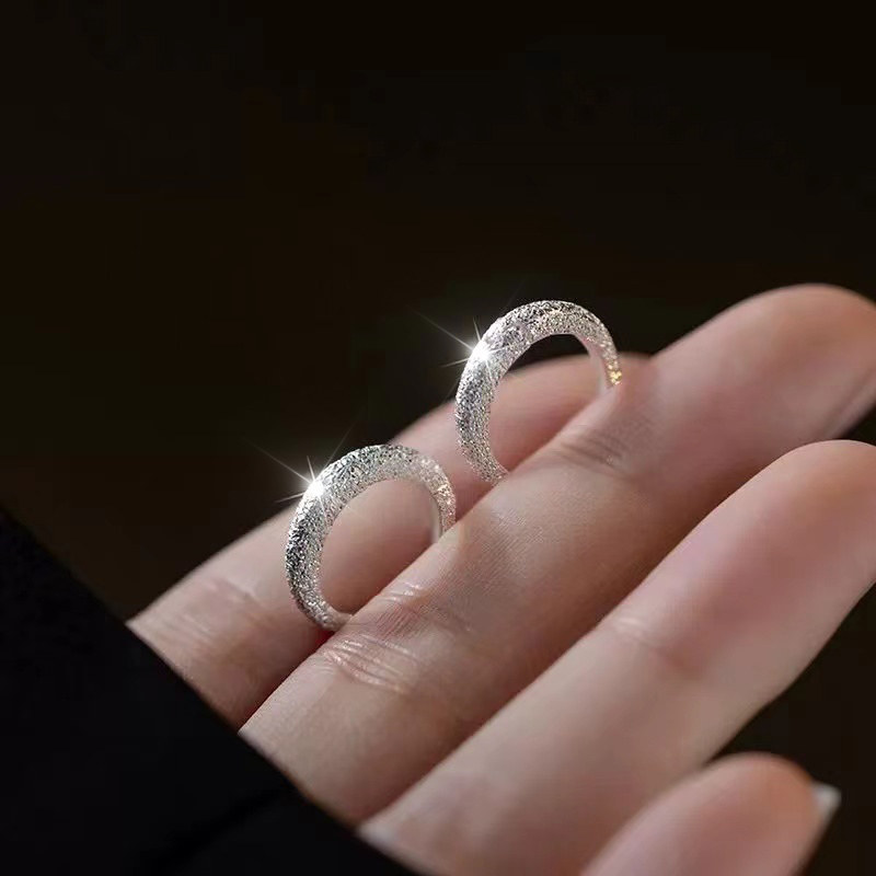 925纯银满天星耳环女轻奢高级感素圈耳圈养耳洞耳钉爆款足银耳饰,淘宝优惠券,粉丝福利购,淘宝优惠卷