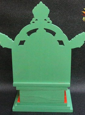 彩绘佛台供桌家用台佛桌木质佛龛现代小型香案贡桌供奉家用摆件