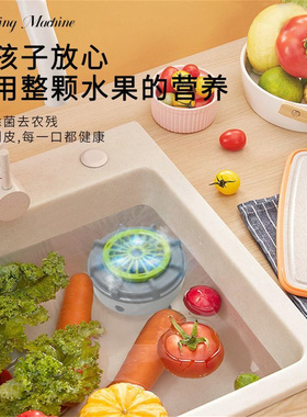 家用小型涡轮果蔬清洗机除农残