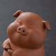 ຊາສີມ່ວງ pet ornament ຫມູງາມ