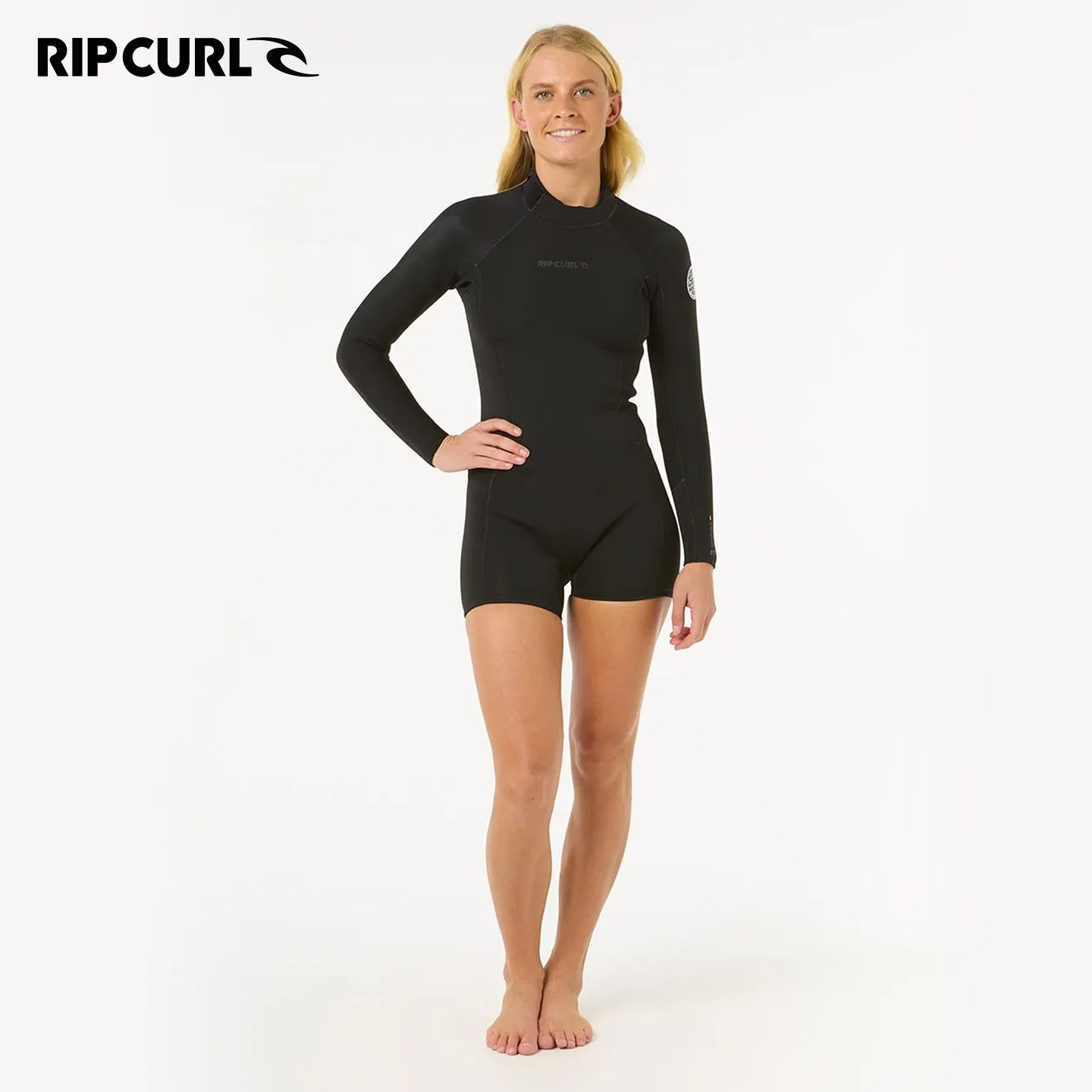澳洲RIPCURL日初卫士湿衣2mm背部拉链速干长袖连体冲浪服潜水服女 - 图3