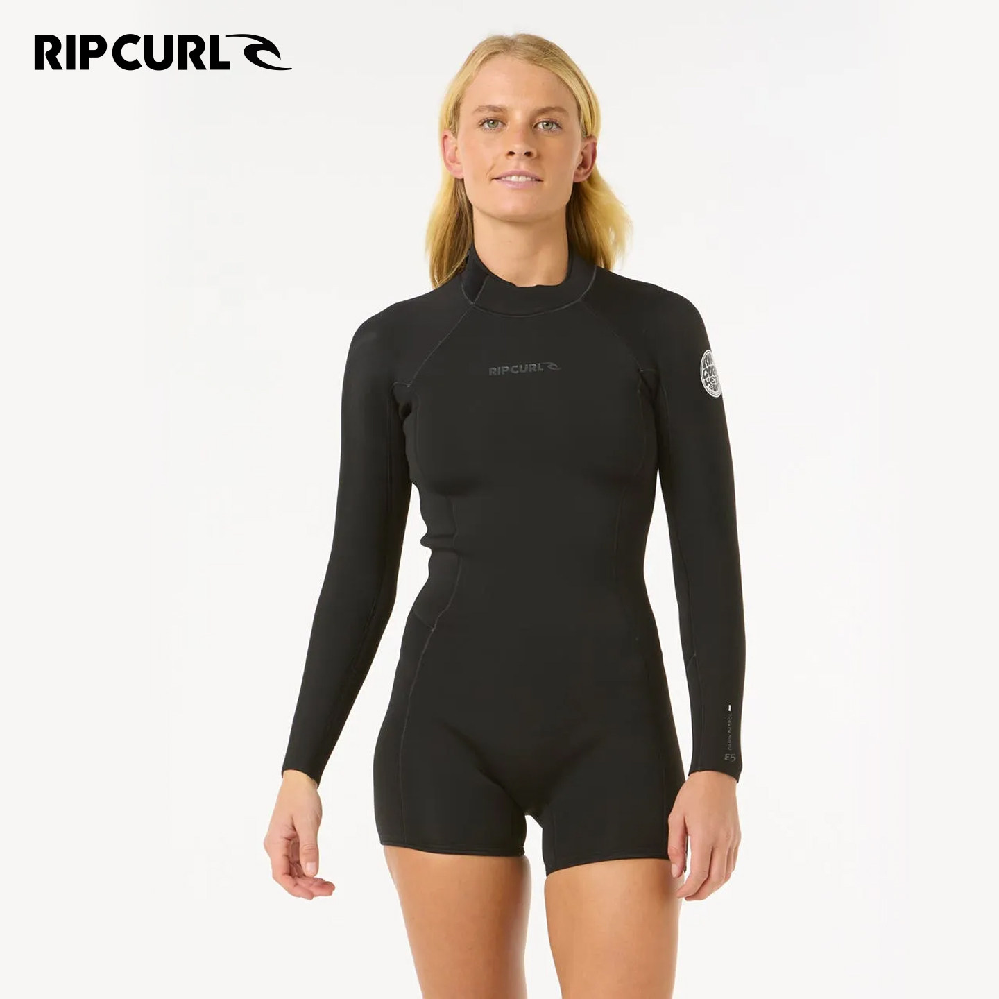 澳洲RIPCURL日初卫士湿衣2mm背部拉链速干长袖连体冲浪服潜水服女 - 图0