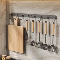 Kitchen Hook Rack Free Spoon Pan Shovel Hook cookware Supplies rack Hook Wall-mounted Home Wall